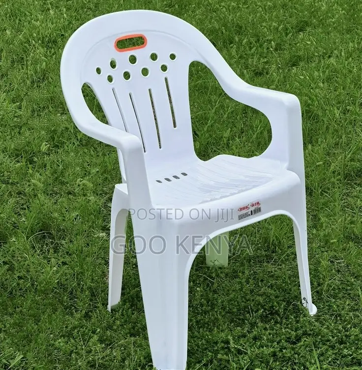 Home Chair; Multipurpose Plastic Outdoor Chair With Arm Support