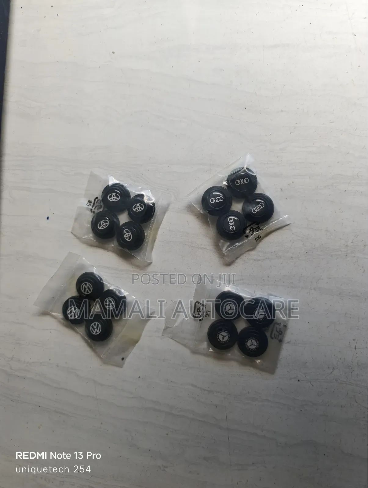 4pcs Universal Rubber Door Shock Absorbers for Cars