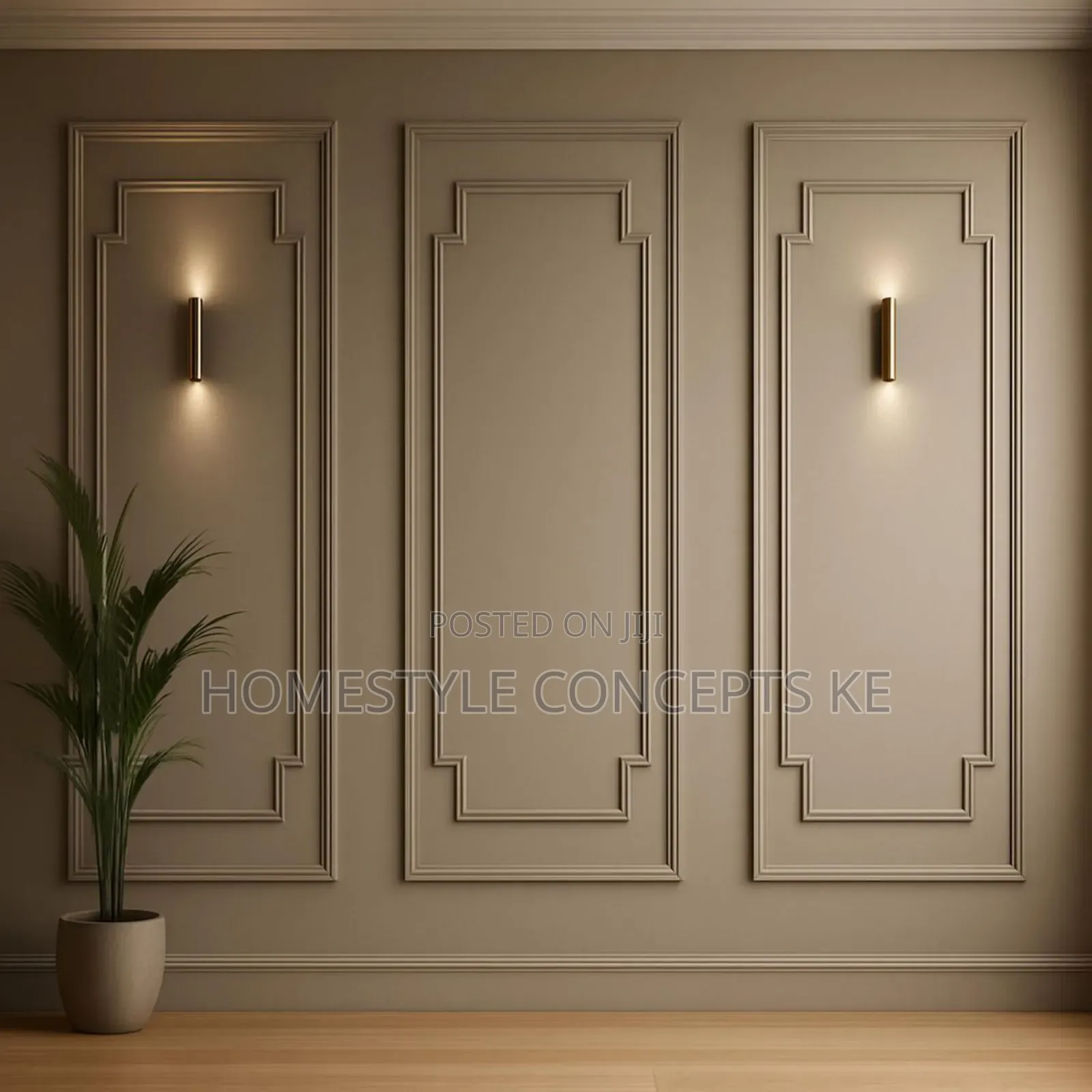 Modern Wainscoting Panels Moldings for Walls