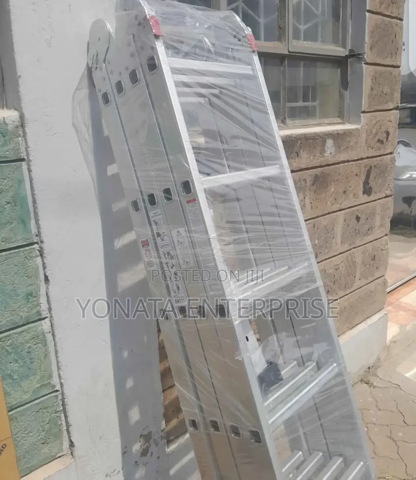 Foldable Aluminum Ladder 4*6 (24ft)