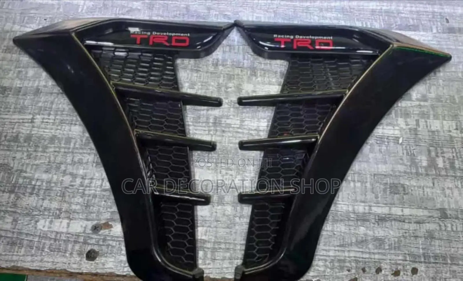 Small TRD Side Leaf Vent Door Decoration