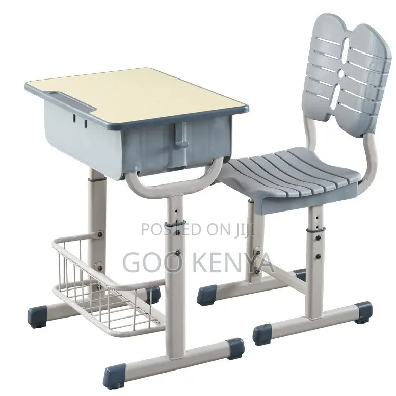 Kid's Desk; School Desk and Chair Set for Primary Study Sessions