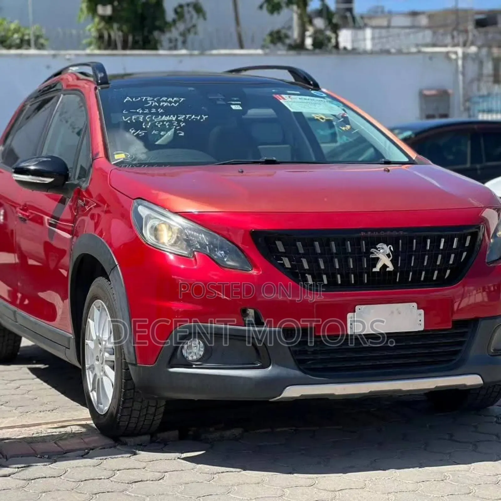 Peugeot 2008 1.6 BlueHD (100 Hp) 2019 Red