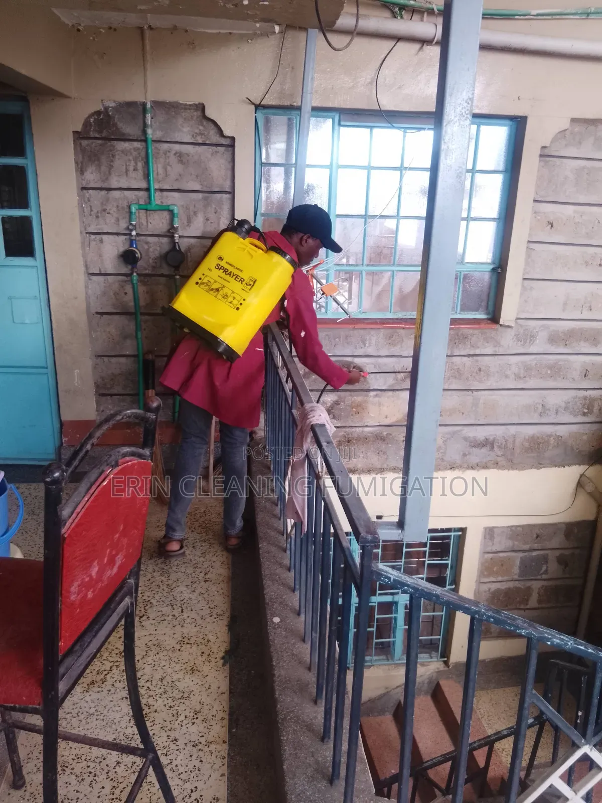 Balcony Entire House Cleaning Fumigation