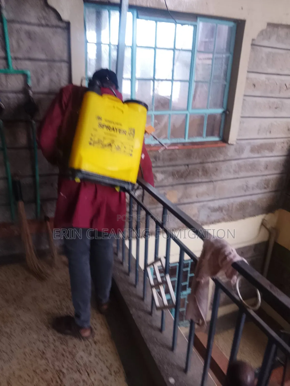 Balcony Entire House Cleaning Fumigation
