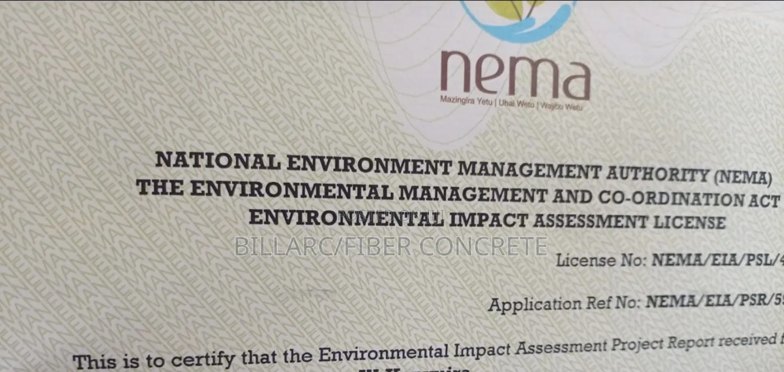 Nema Report and License