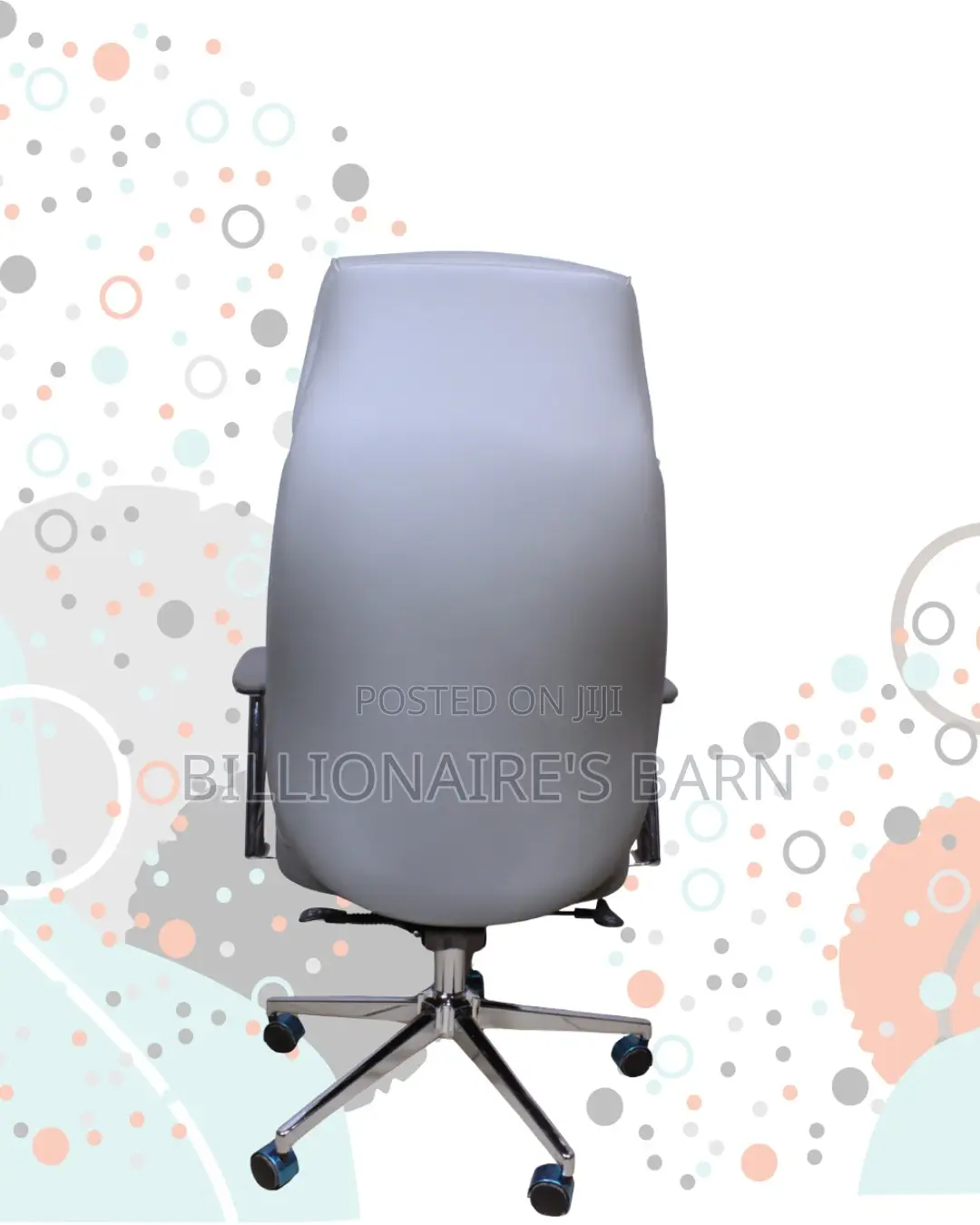 Office Leather Grey — Left a | Comfort Meets Style