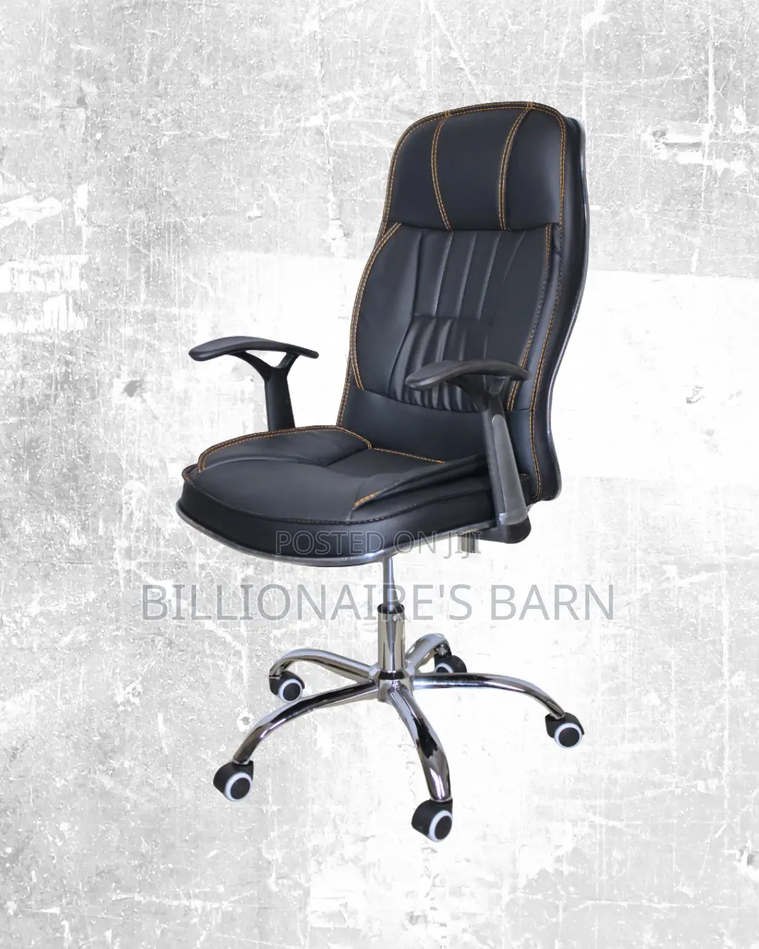 Ergonomic Seat Office Leather High-Density Foam | Comfort Meets Style