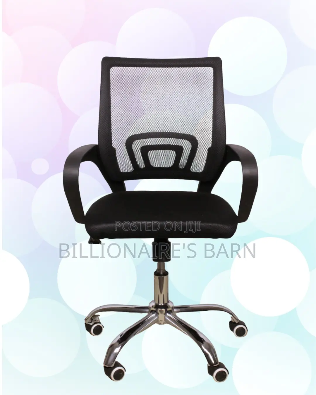 Space-Saving Chair Secretarial Mesh | Perfect for Home Office