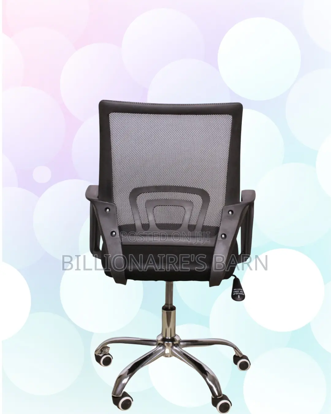 Space-Saving Chair Secretarial Mesh | Perfect for Home Office