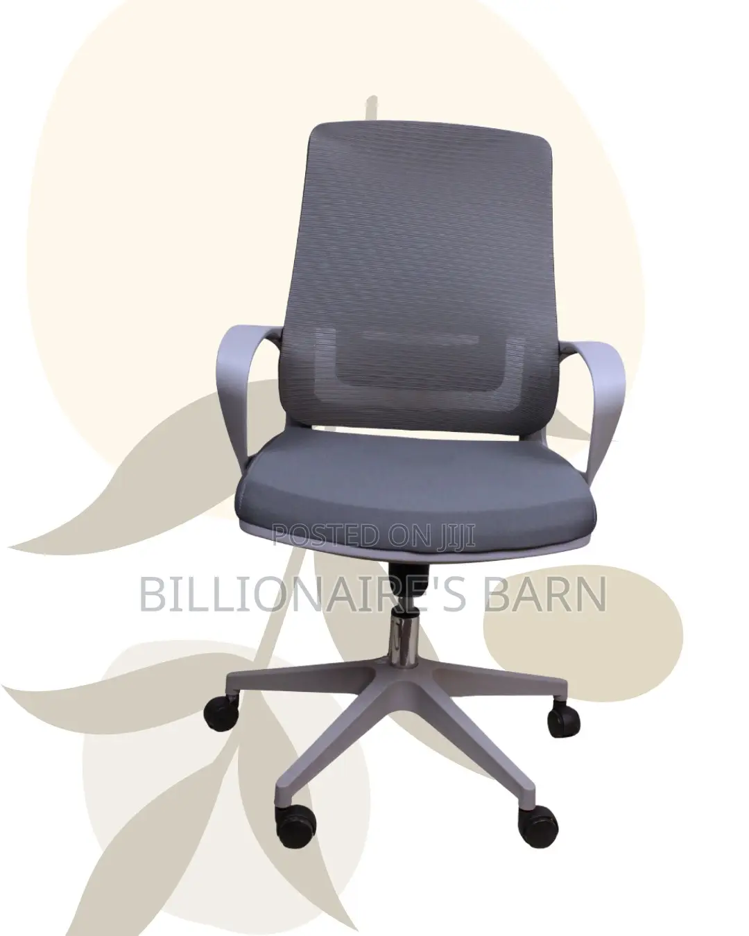 Executive Chair Ergonomic Comfy Grey | Same-Day Delivery Available