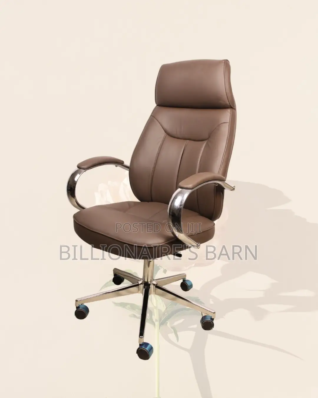 Breathable Leather Brown — Office | Delivery Anywhere in Kenya