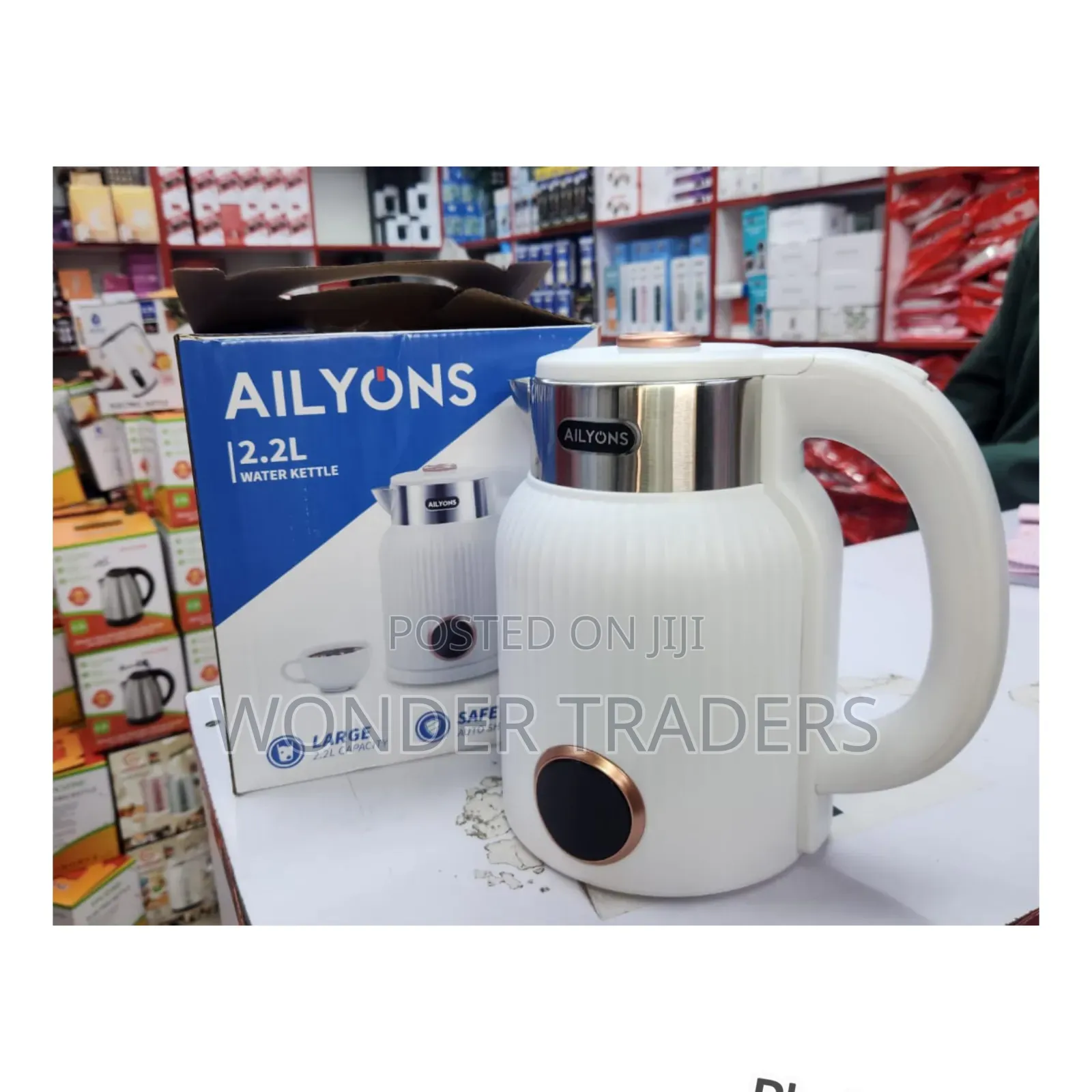 2.2litres Electric Kettle* Ailyons New Model 2.2litres Kettle*