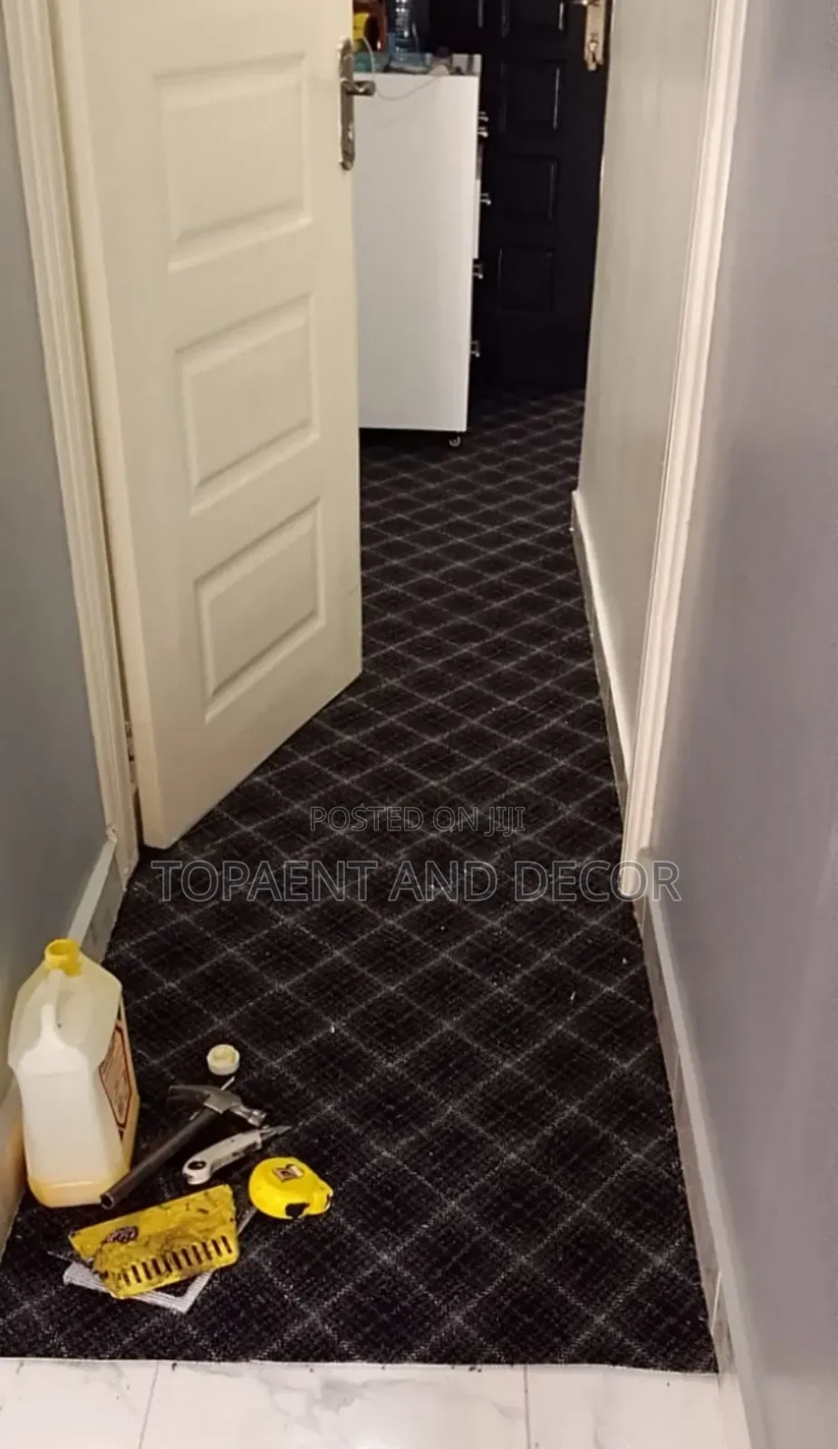 5mm Maasai Mara Wall to Wall Carpet for a Home Corridor