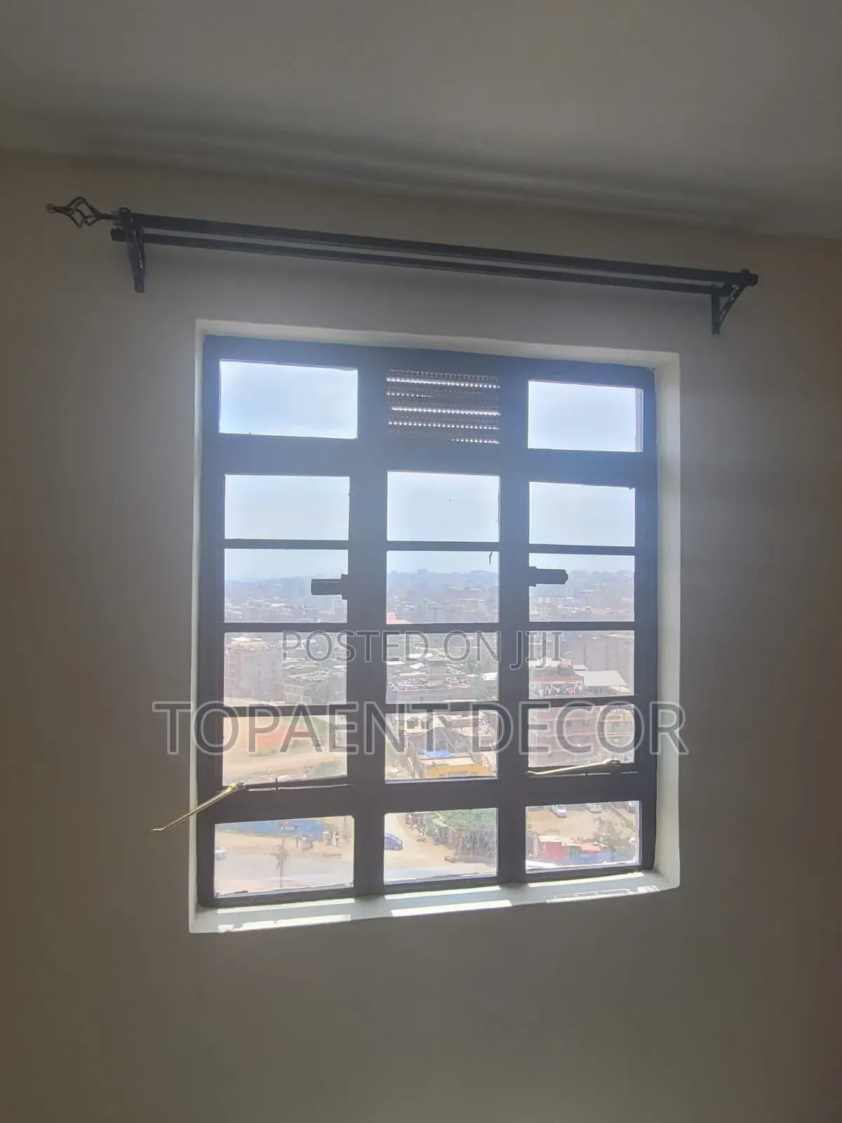 Powder Coated Living Room Window Curtain Rods