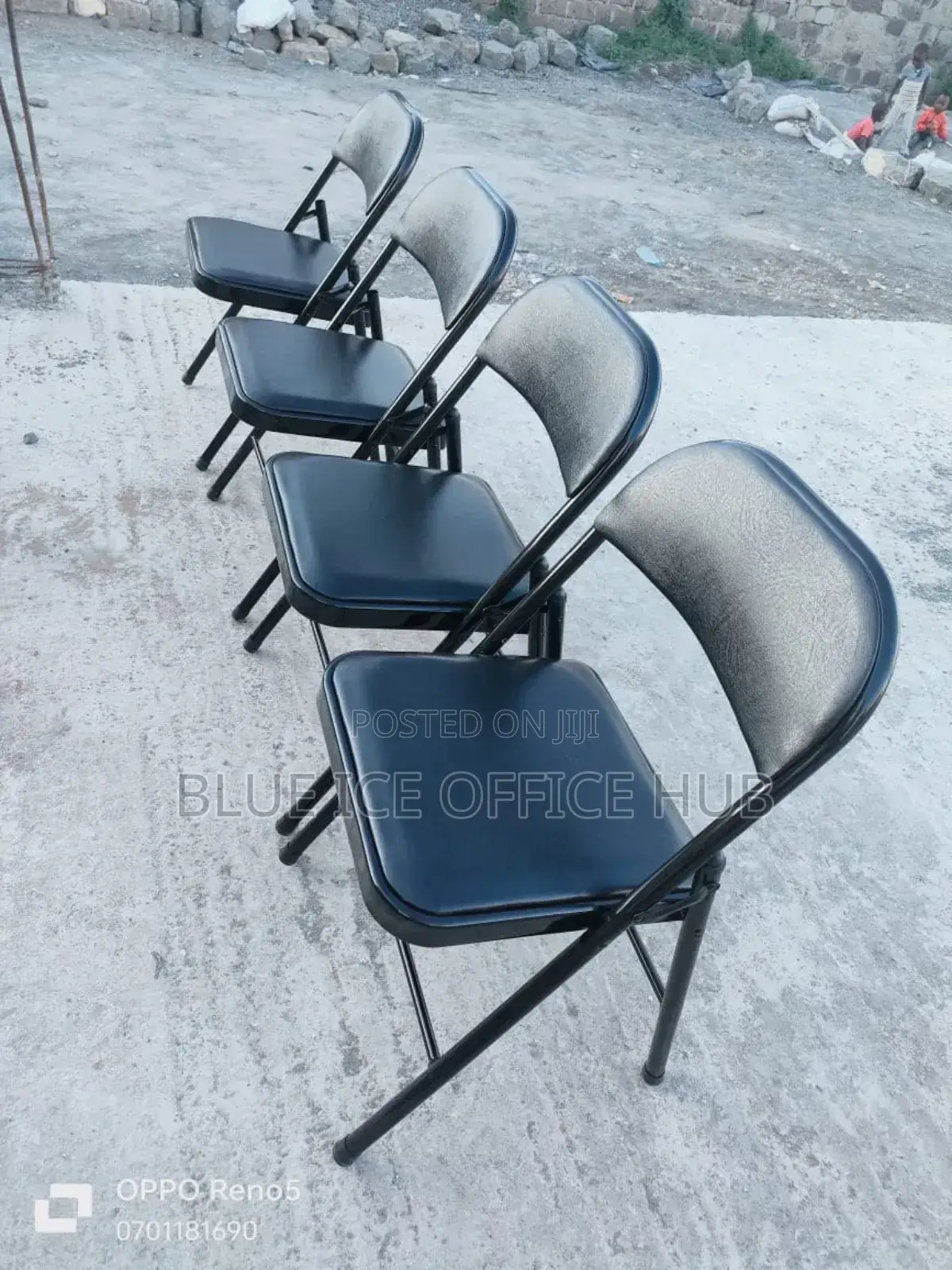 New Leather Foldable Chair