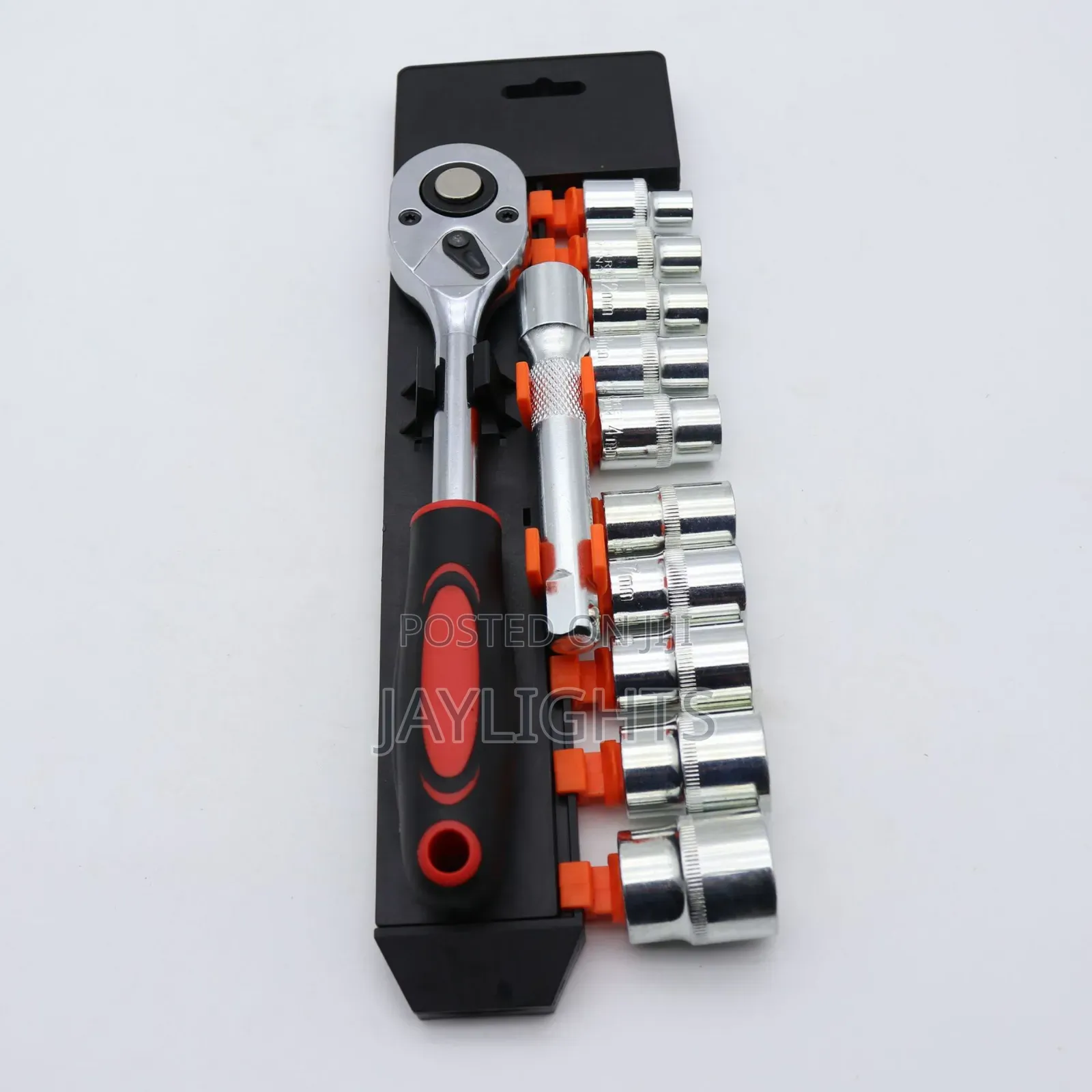 Manual Hand Tool 12pcs Ratchet Wrench Set Vanadium Socket