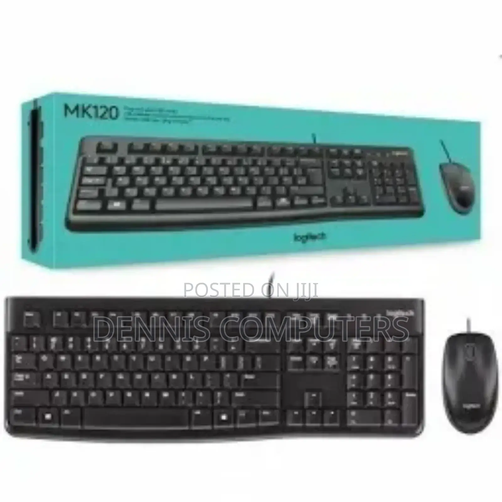 Mk120 Corded Keyboard and Mouse Combo