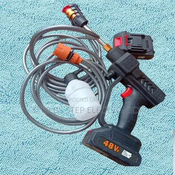 Compact Rechargeable Car Washer Gun Lightweight and Easy Operation