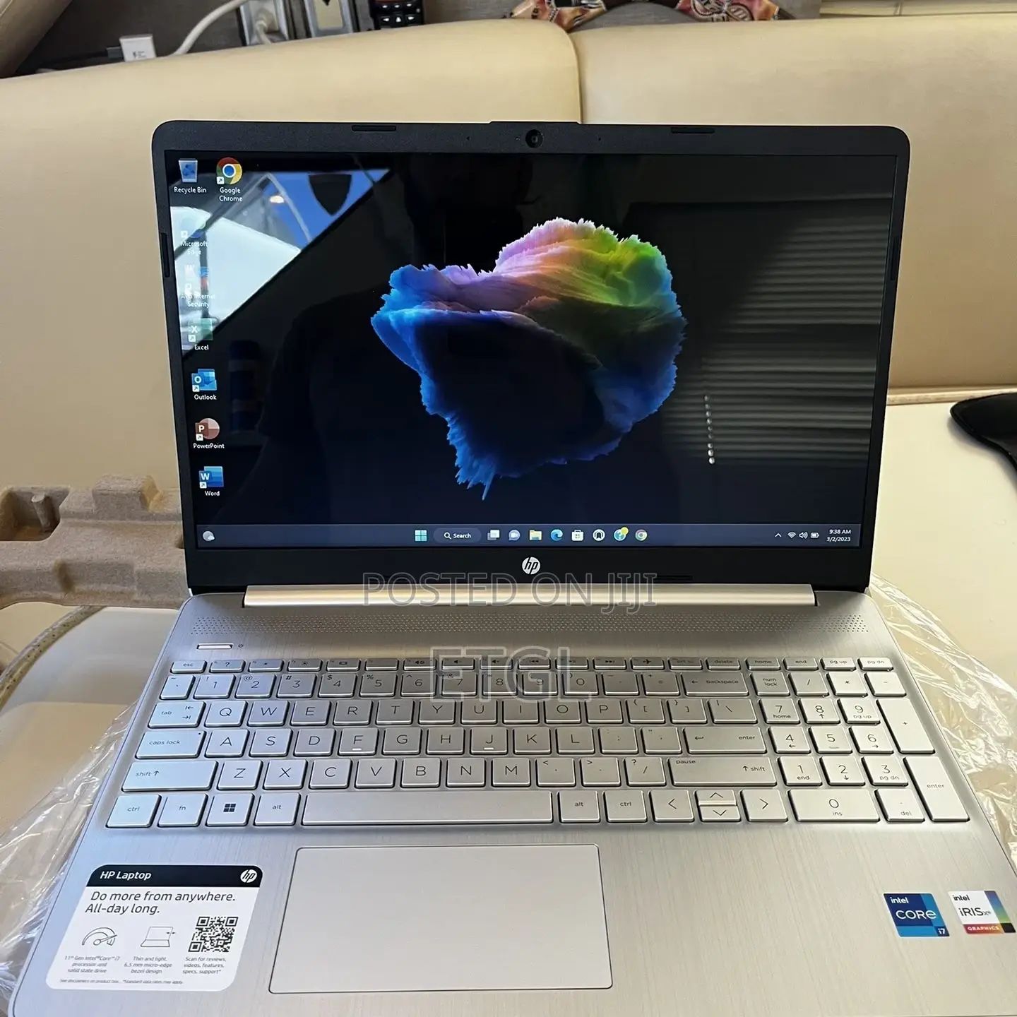 New Laptop HP 15 8GB Intel Core I7 SSD 256GB