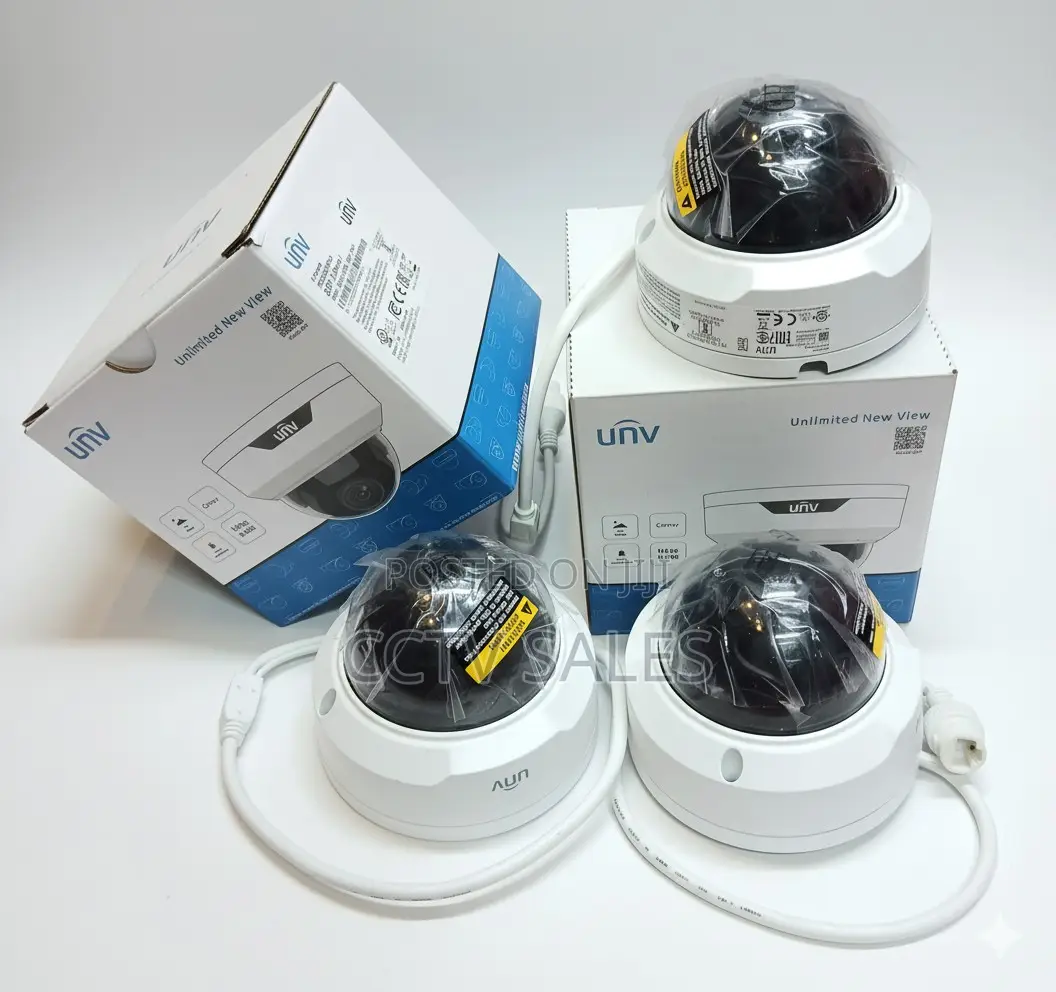 Uniview 2mp CCTV Dome With Full Time Recording Ability Camera