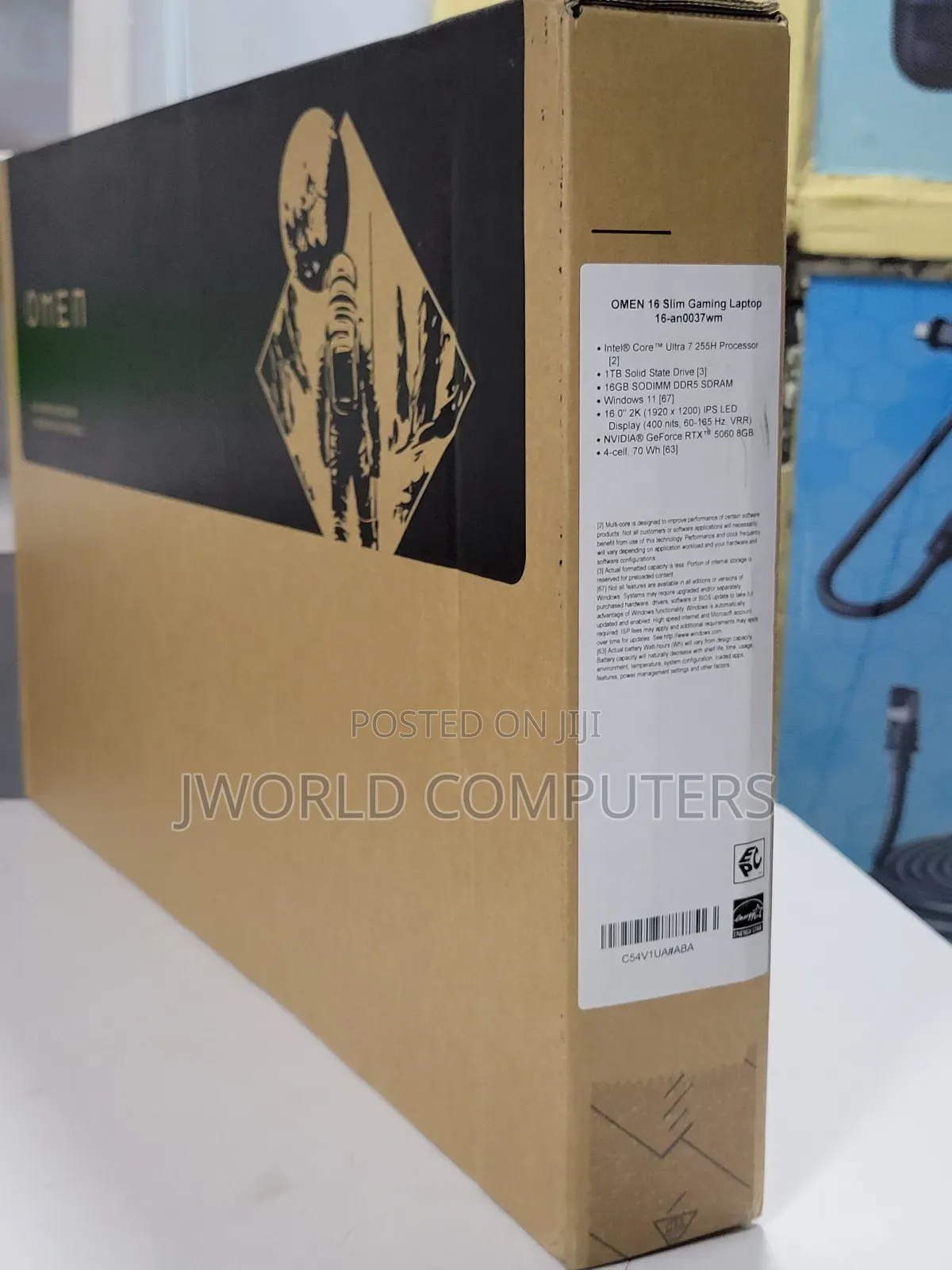 New Laptop HP Omen 16 16GB Intel Core Ultra 7 SSD 1T