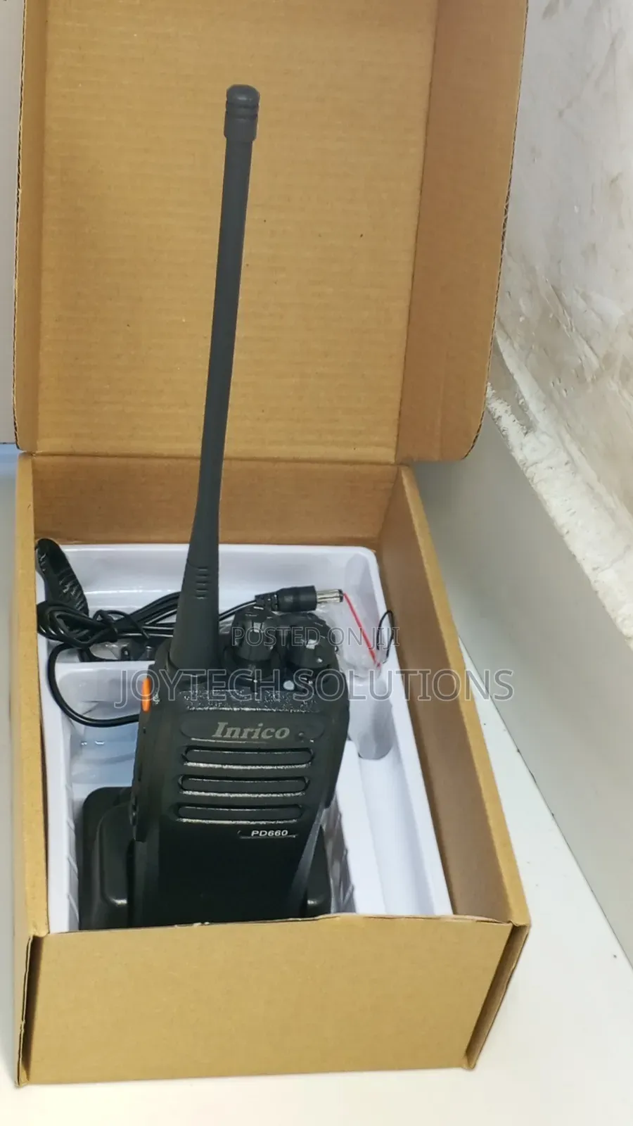 Inrico Pd660 Walkie Talkie Radio Call VHF Uhf Frequency Output 5w
