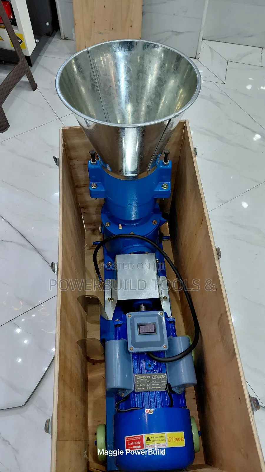 Premier Feed Pelletizer 150kg To 200kg With 5hp Motor