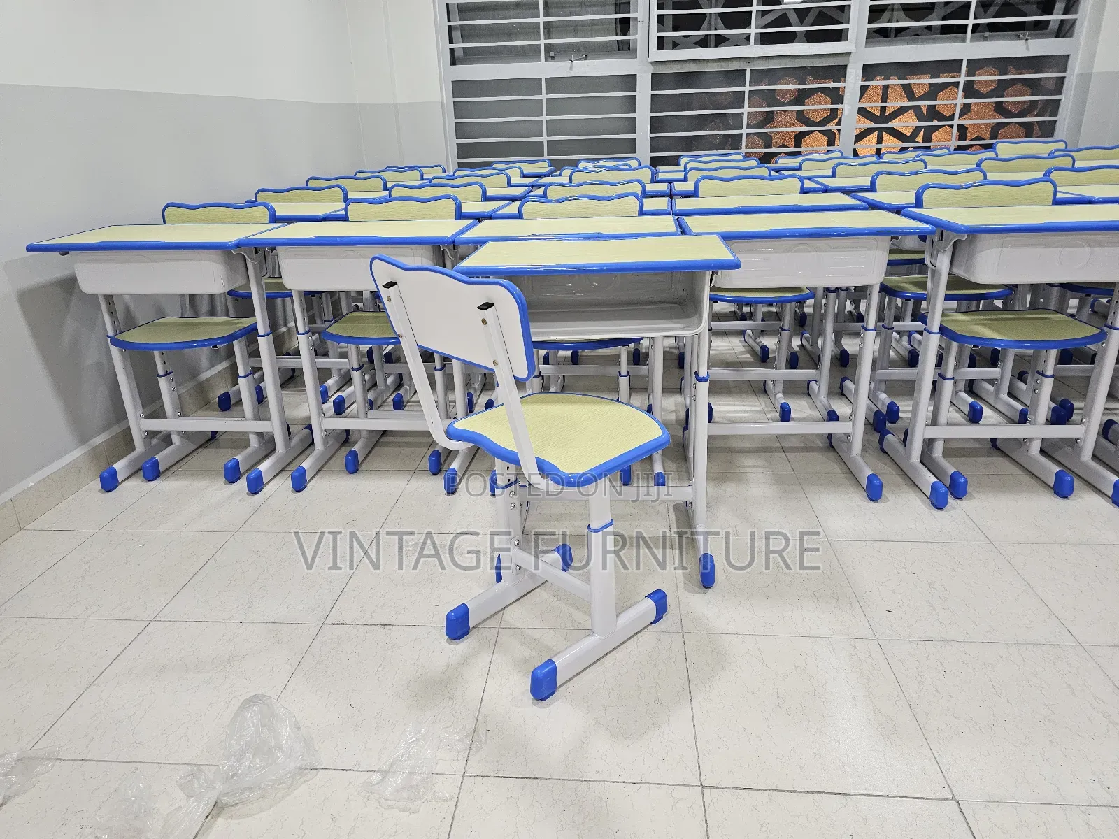 School Lockers and Chair Wyndham