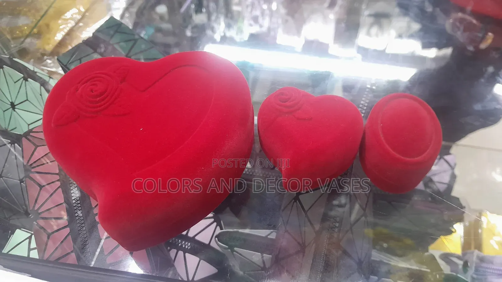 Jewelery Boxes Red
