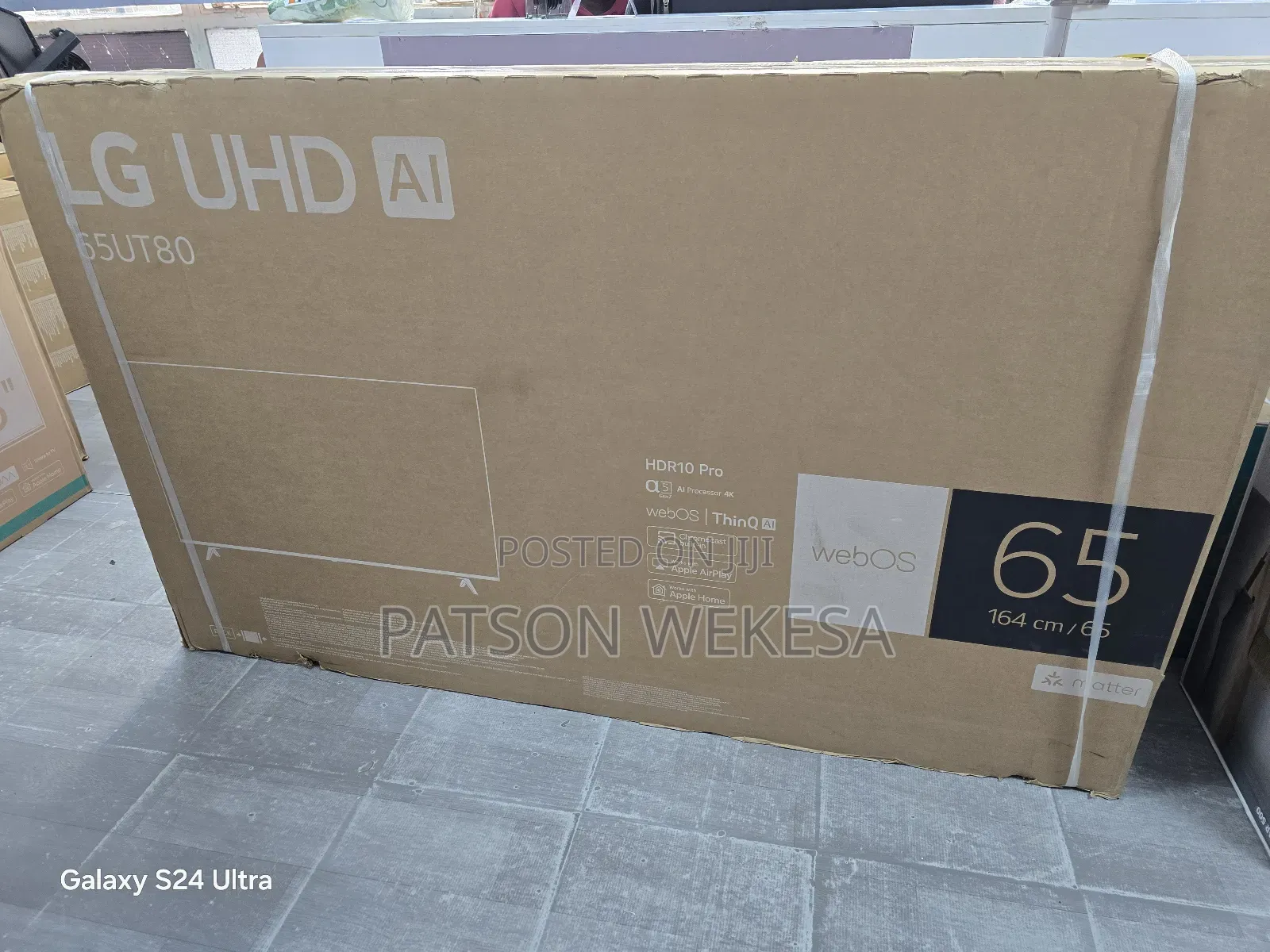 Lg 65′′ 65ut80 Smart Webos Ai Thinkq Tv