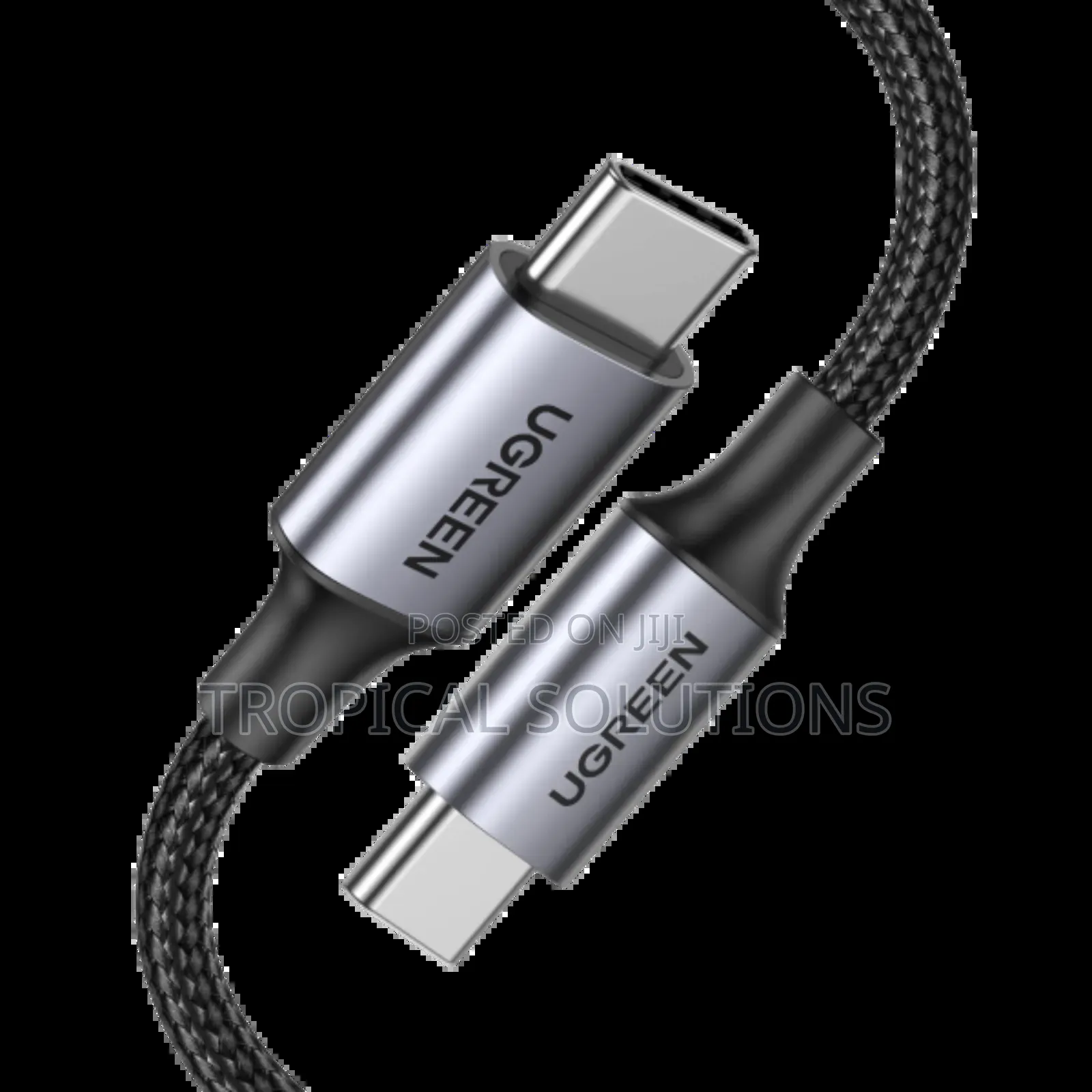 Ugreen Uno Robot 3m Usb-c To Usb-c 100w Fast Charging 5a Cable 3m
