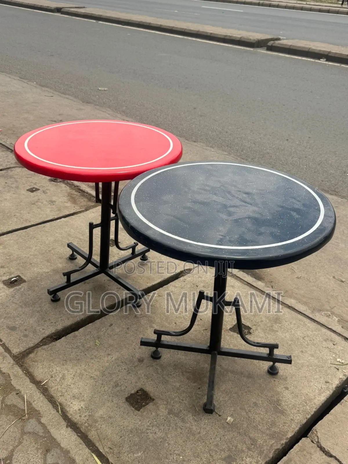 Round Marble Restaurant And Bar Tables