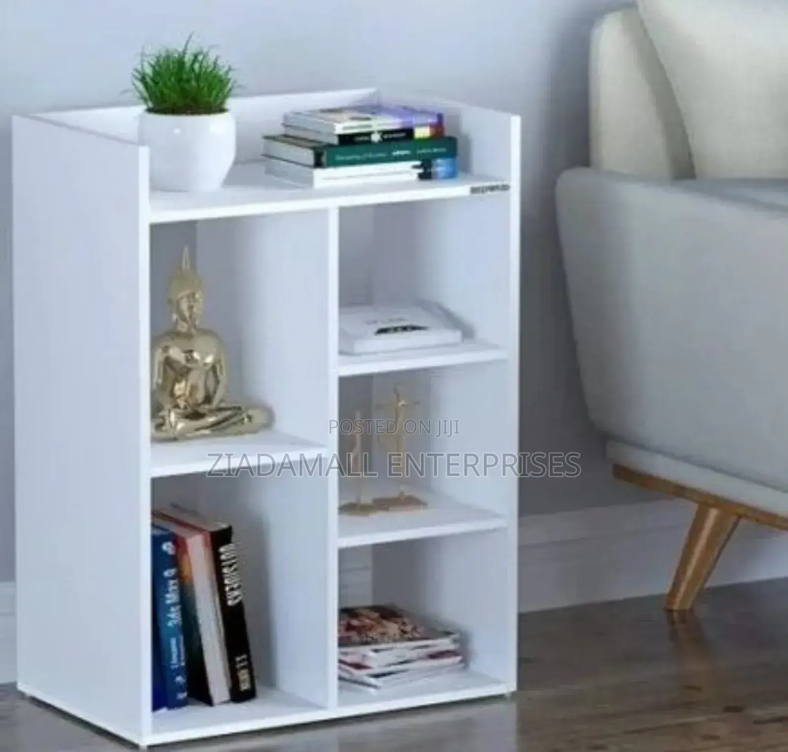 Wema Cube Bookshelf Decor Stand Compact Elegance: Wema Cube Display