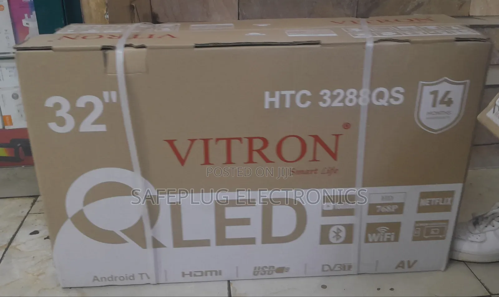 3288qs - Vitron 32" Smart Android Qled - Fullhd Tv