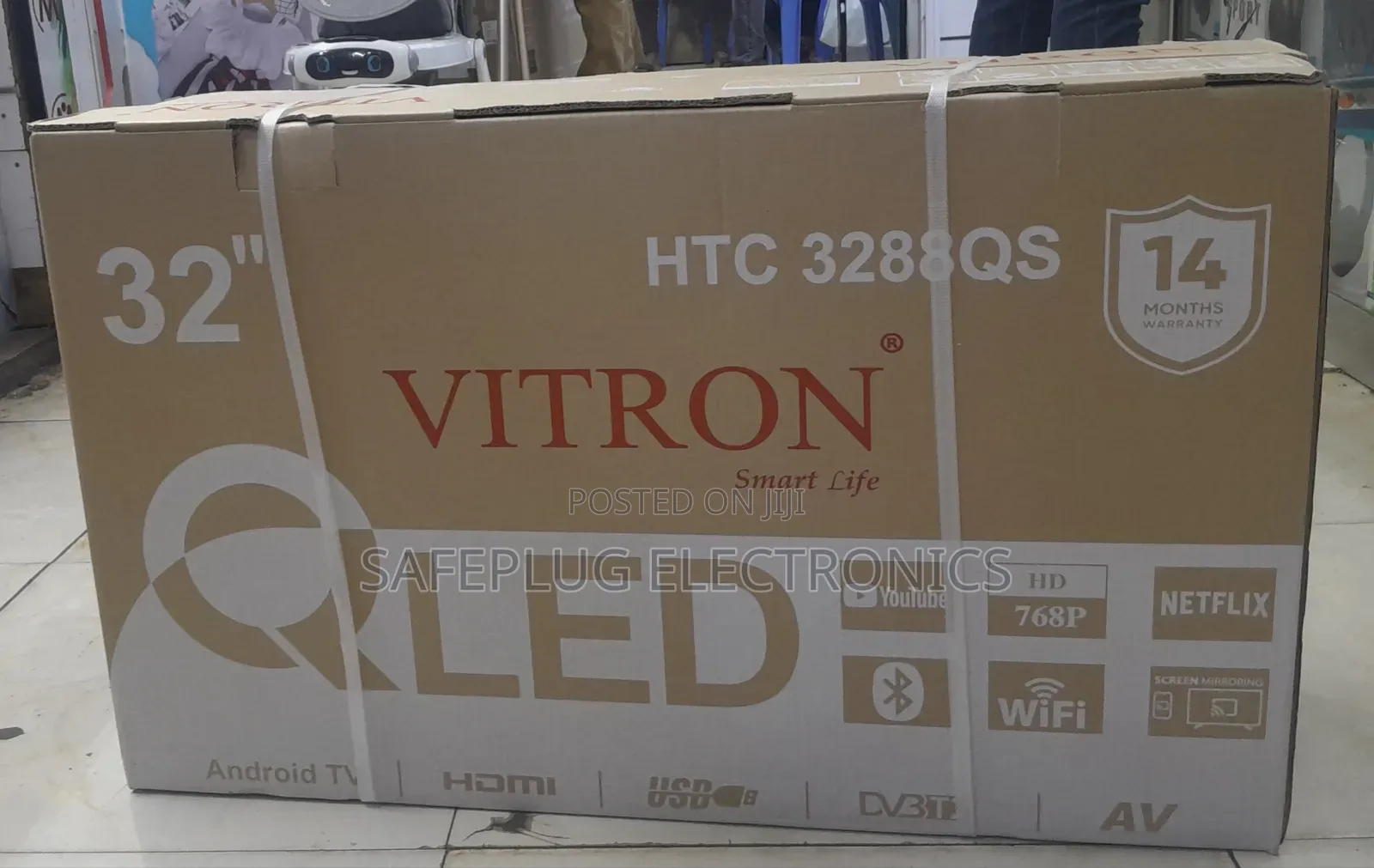 3288qs - Vitron 32" Smart Android Qled - Fullhd Tv