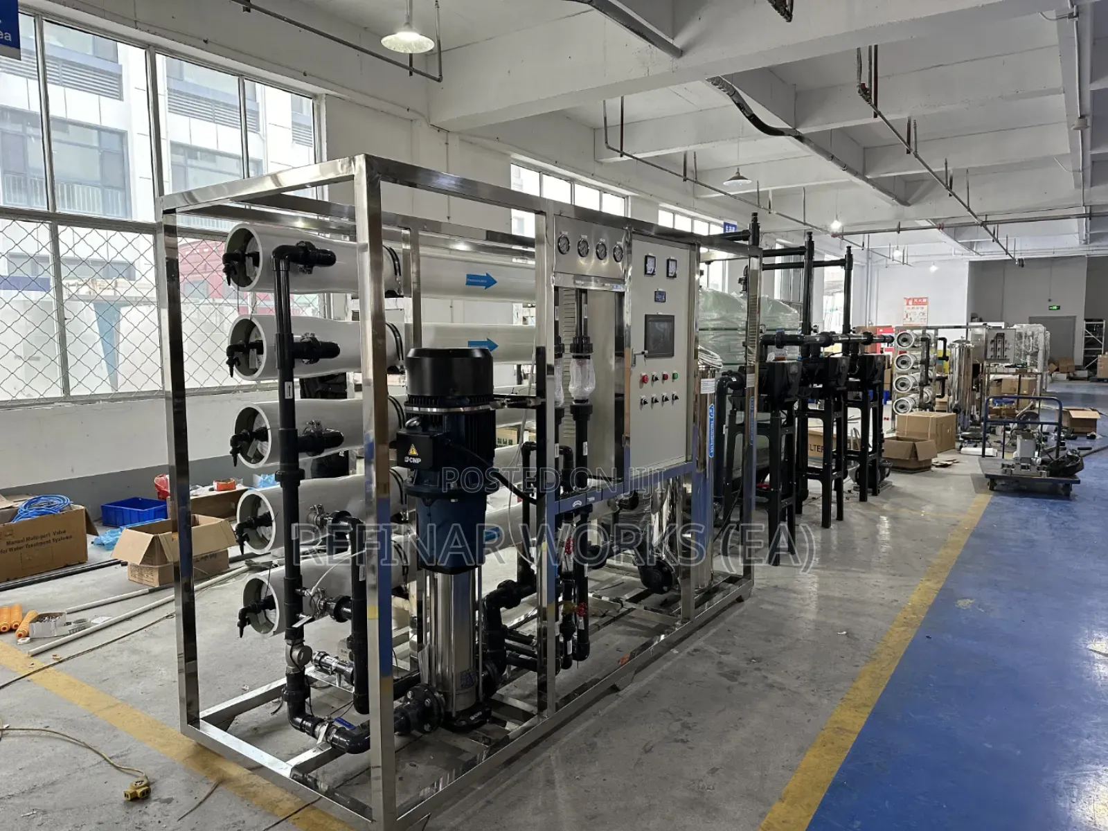 Industrial & Commercial Reverse Osmosis Water Purifier Machines