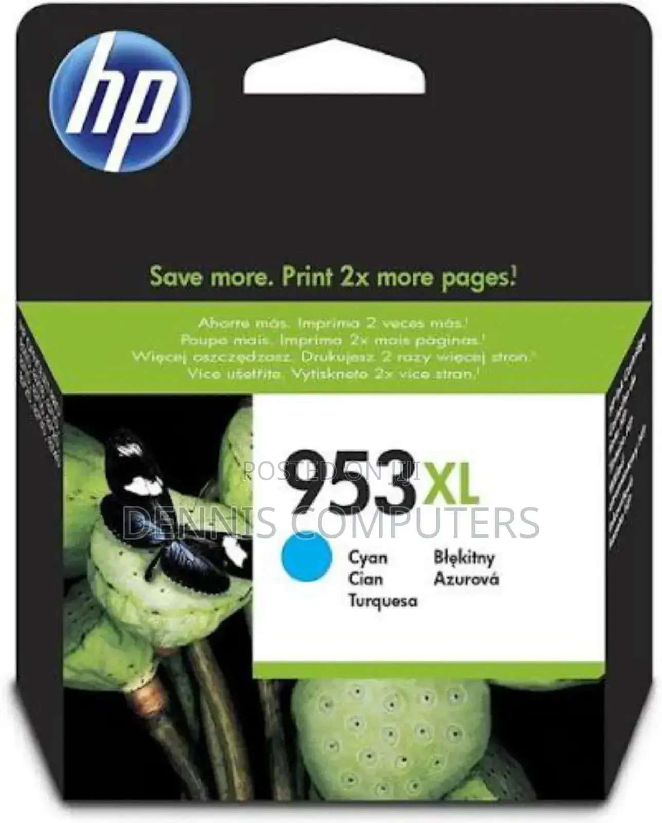 Hp 953xl High Yield Cyan Original Ink Cartridge