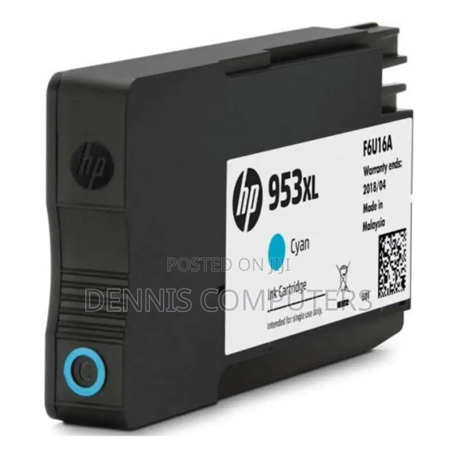 Hp 953xl High Yield Cyan Original Ink Cartridge