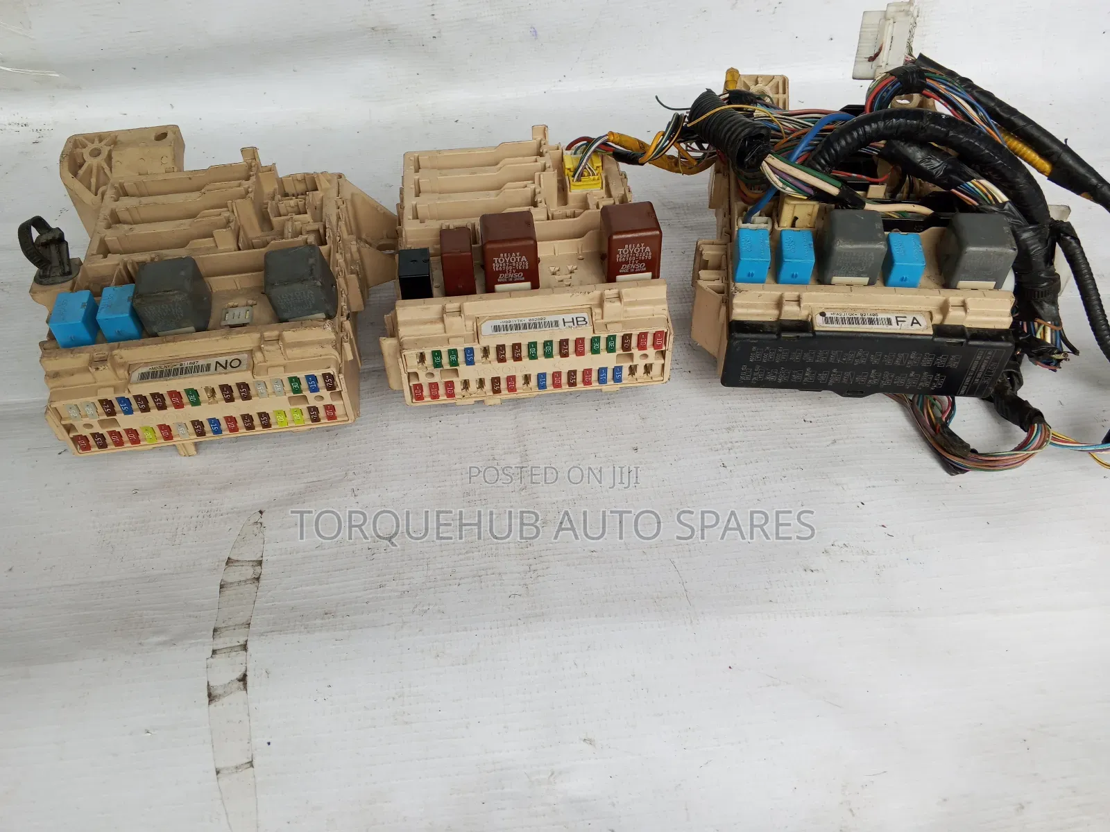 Toyota Harrier 240 and Alphard Fusebox