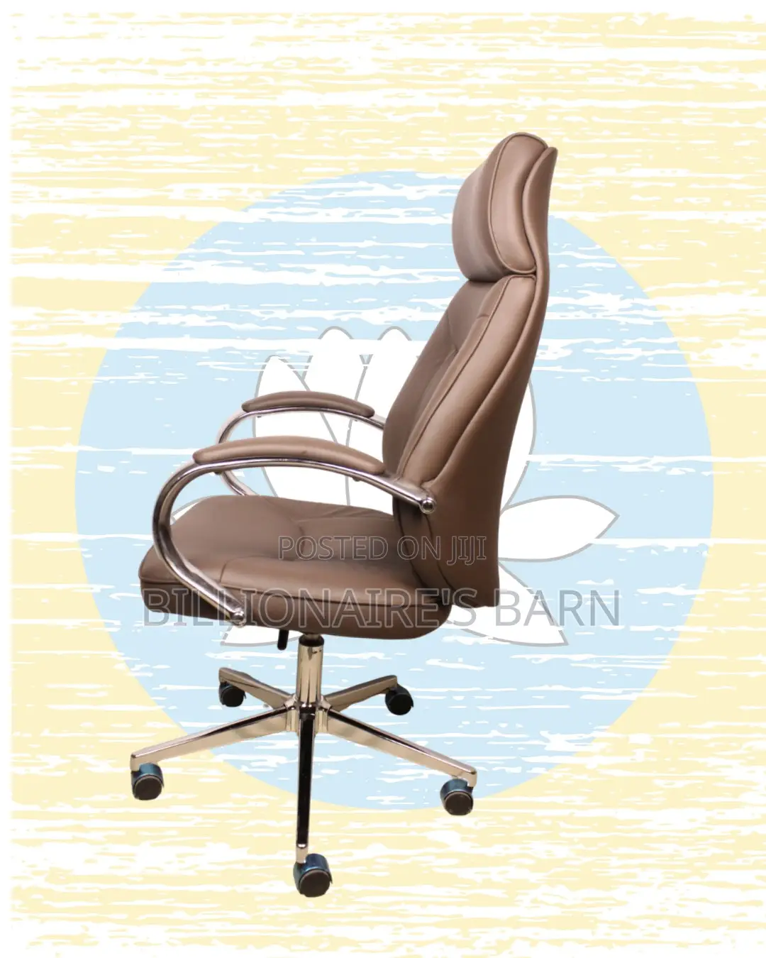 Modern Executive Stock — Brown | Perfect for Home Office