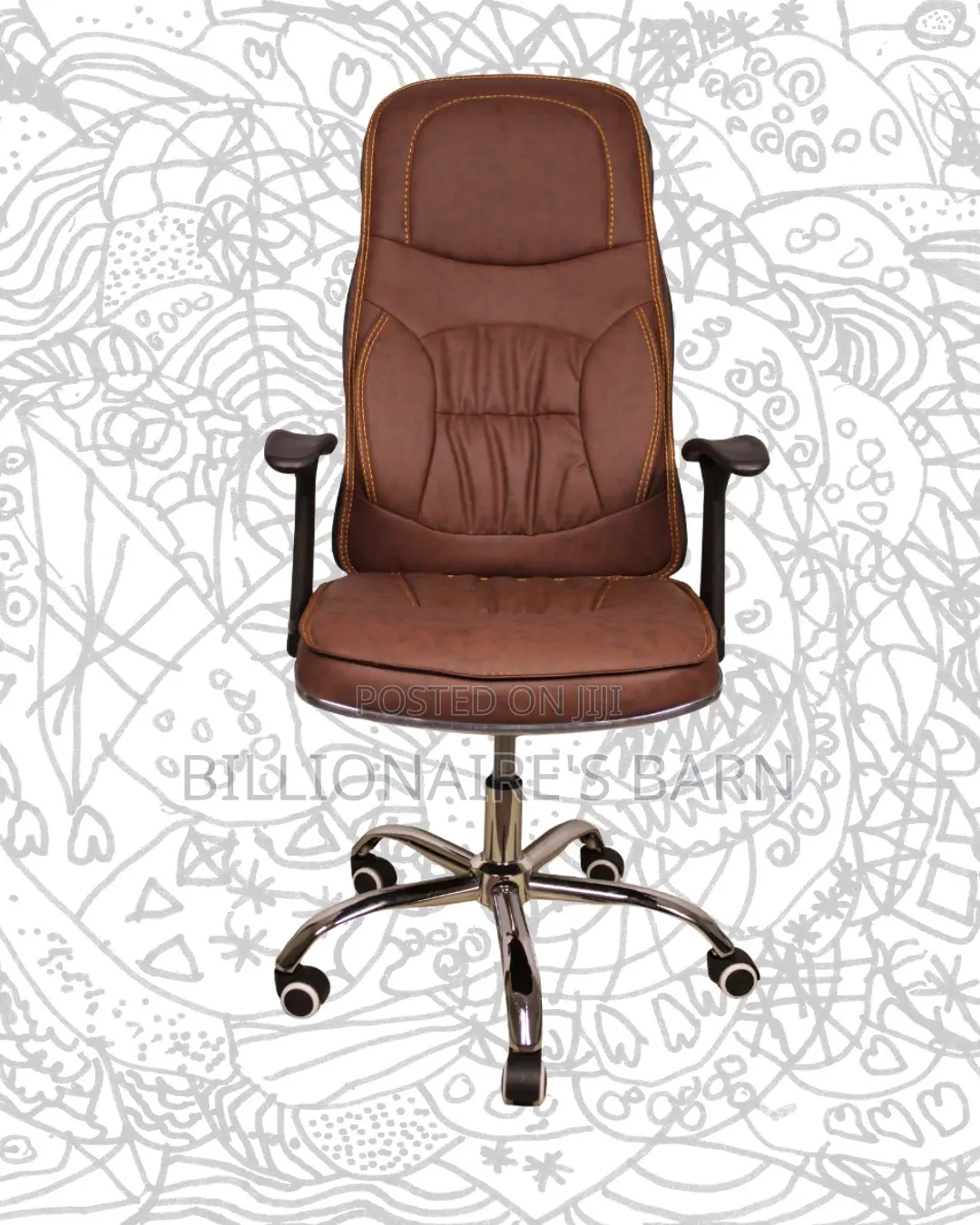 Adjustable Backrest Leather Chair Executive | Order Yours Today
