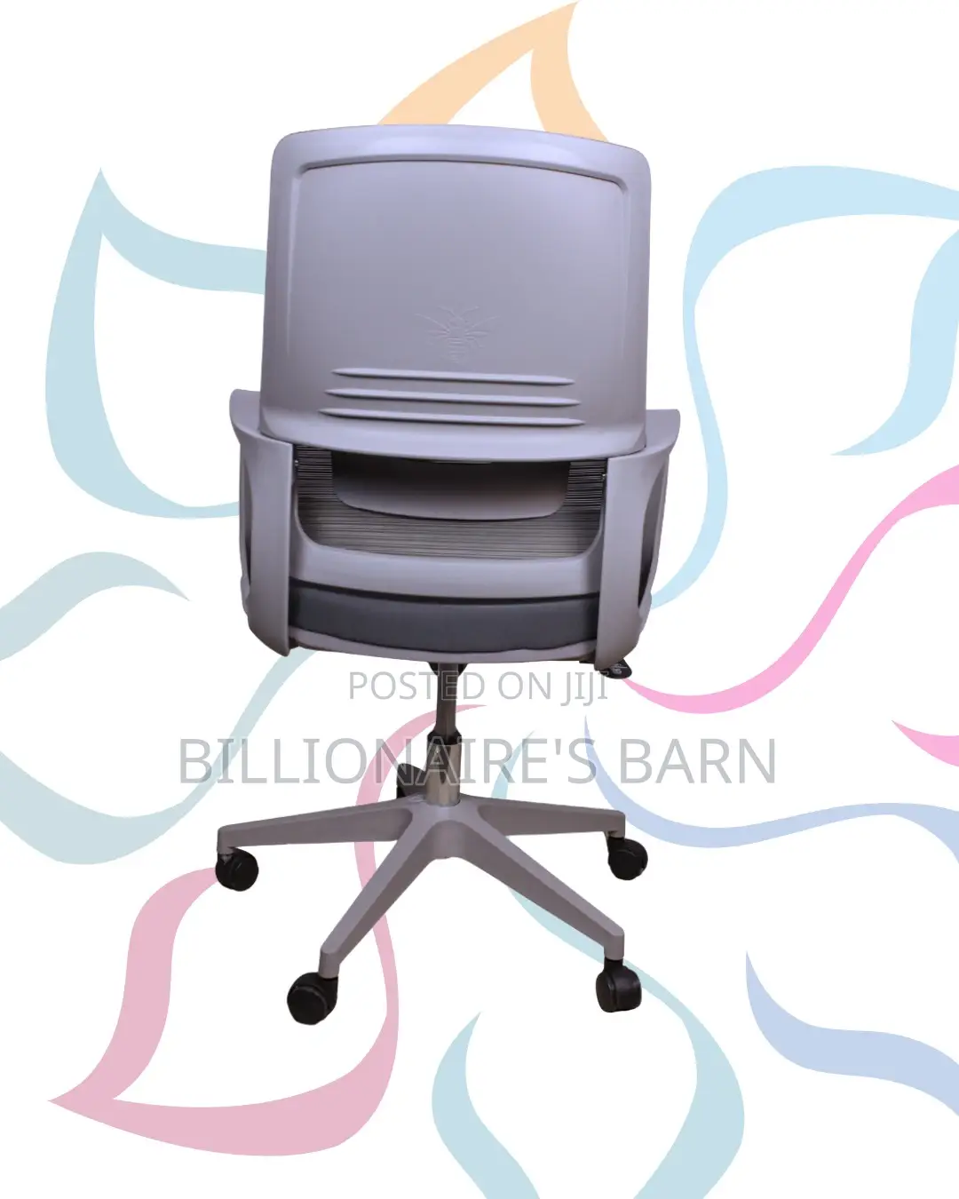 Modern Grey Chair Office | Same-Day Delivery Available