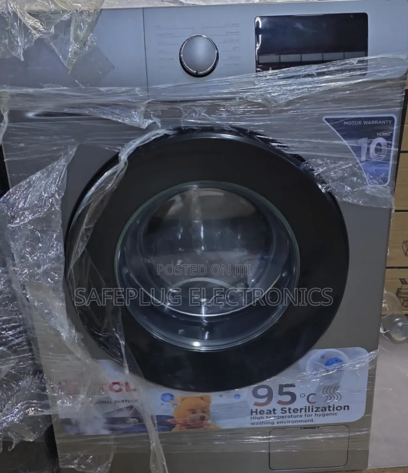TCL 12/8kg Wash and Dry Front Load Washing Machine
