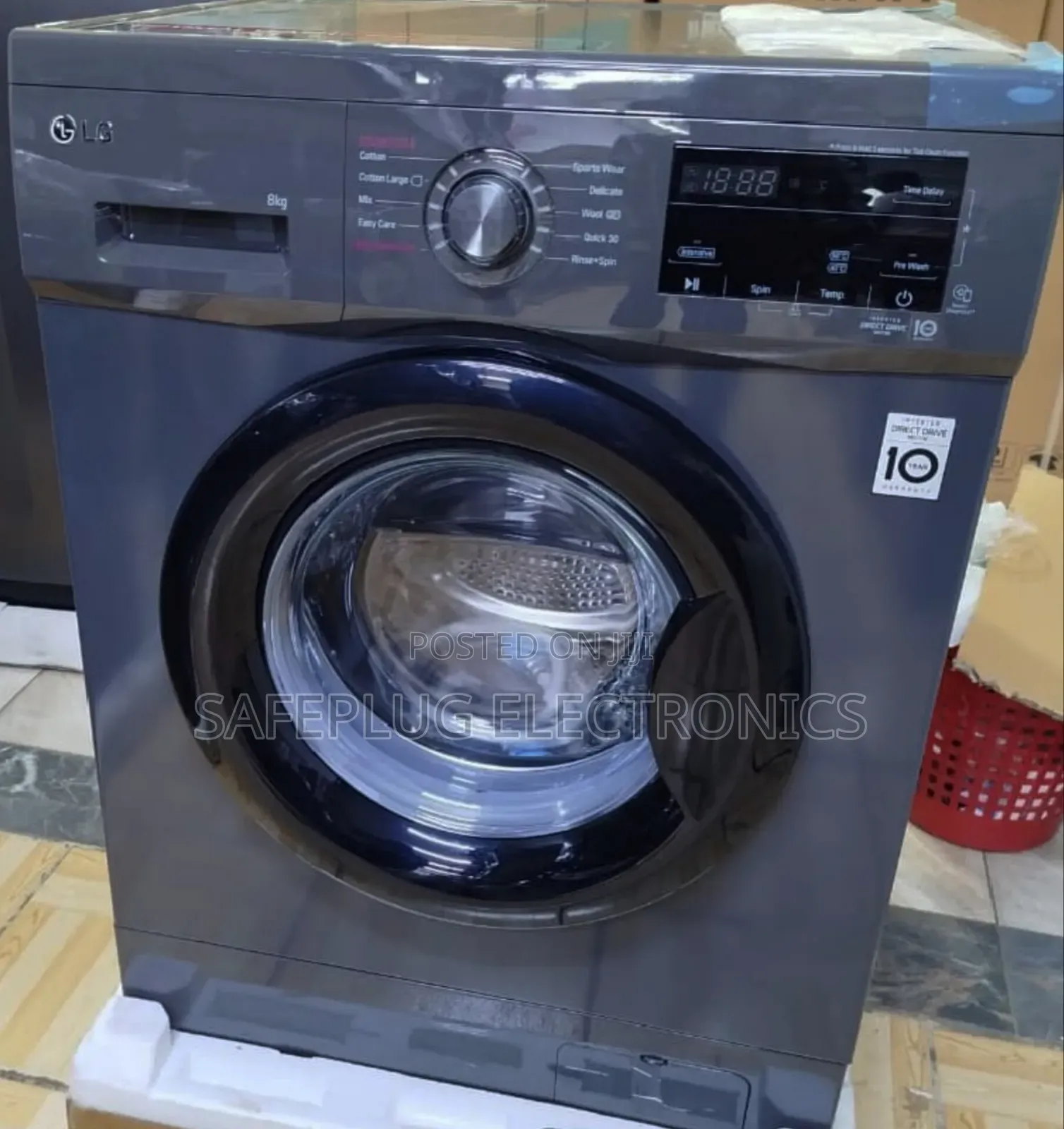 Lg Front Load - 10/ 7kg Wash Dry Full Auto Washing Machine