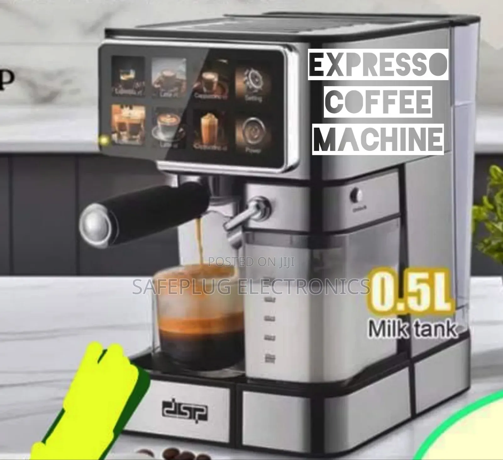0.5 Litres Homelux Expresso Coffee Machine