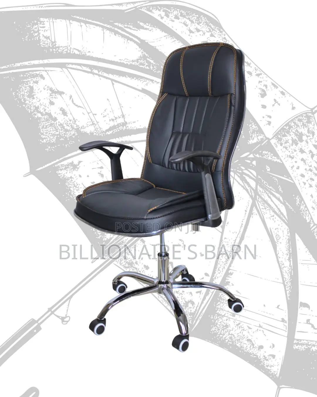 Office Adjustable Height Executive Leather | Delivery Available