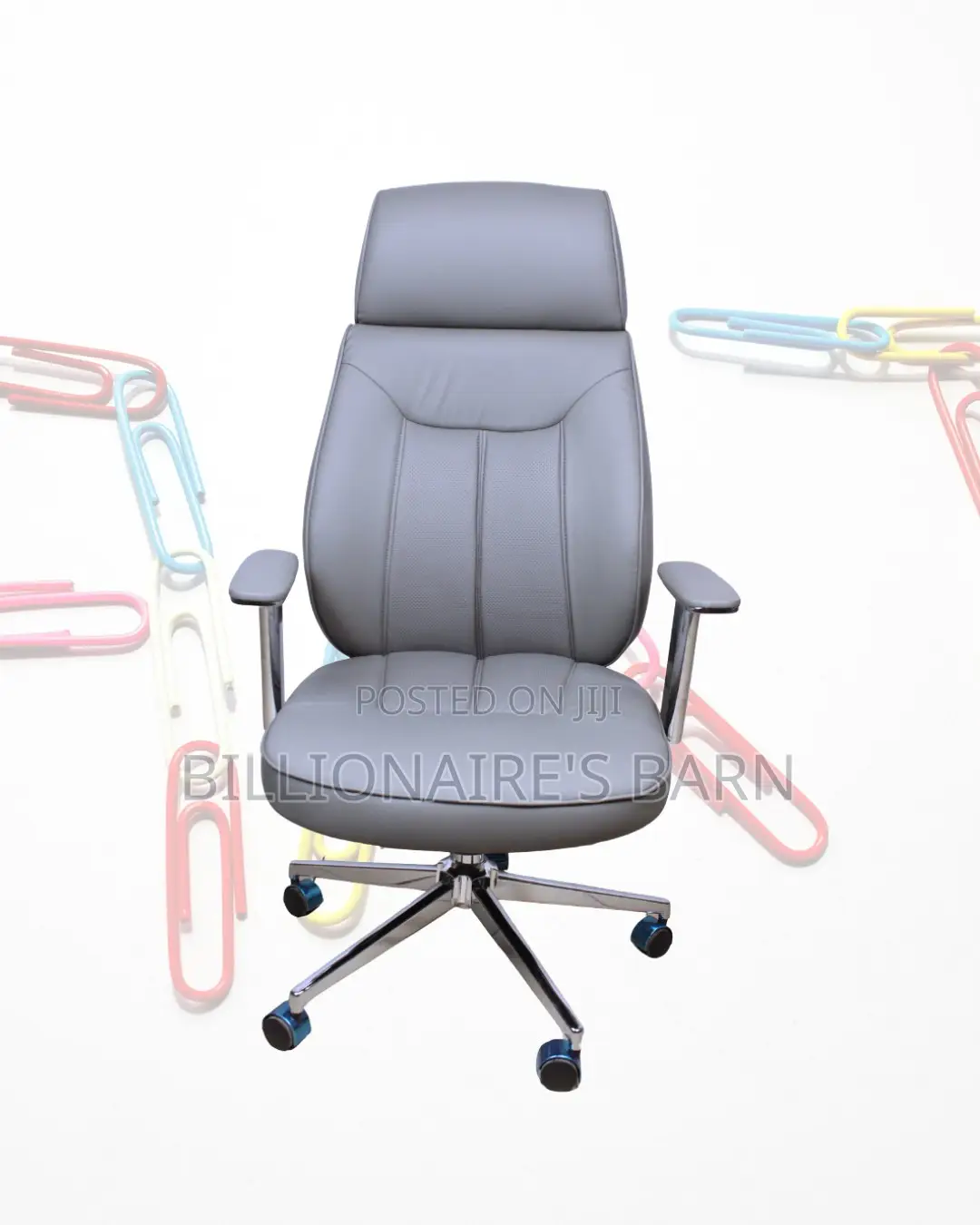Breathable Grey Nylon Executive Leather | Best Deal Online