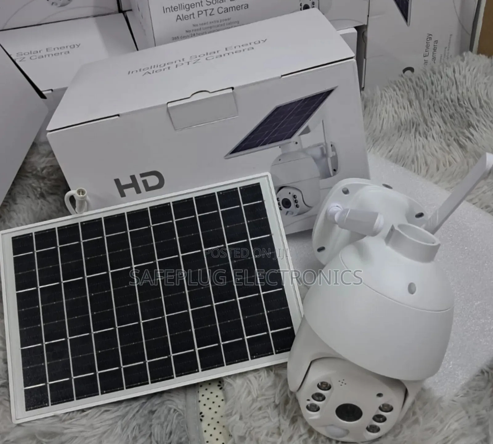 Hd Intelligent Solar Energy Alert PTZ Camera (Cctv)