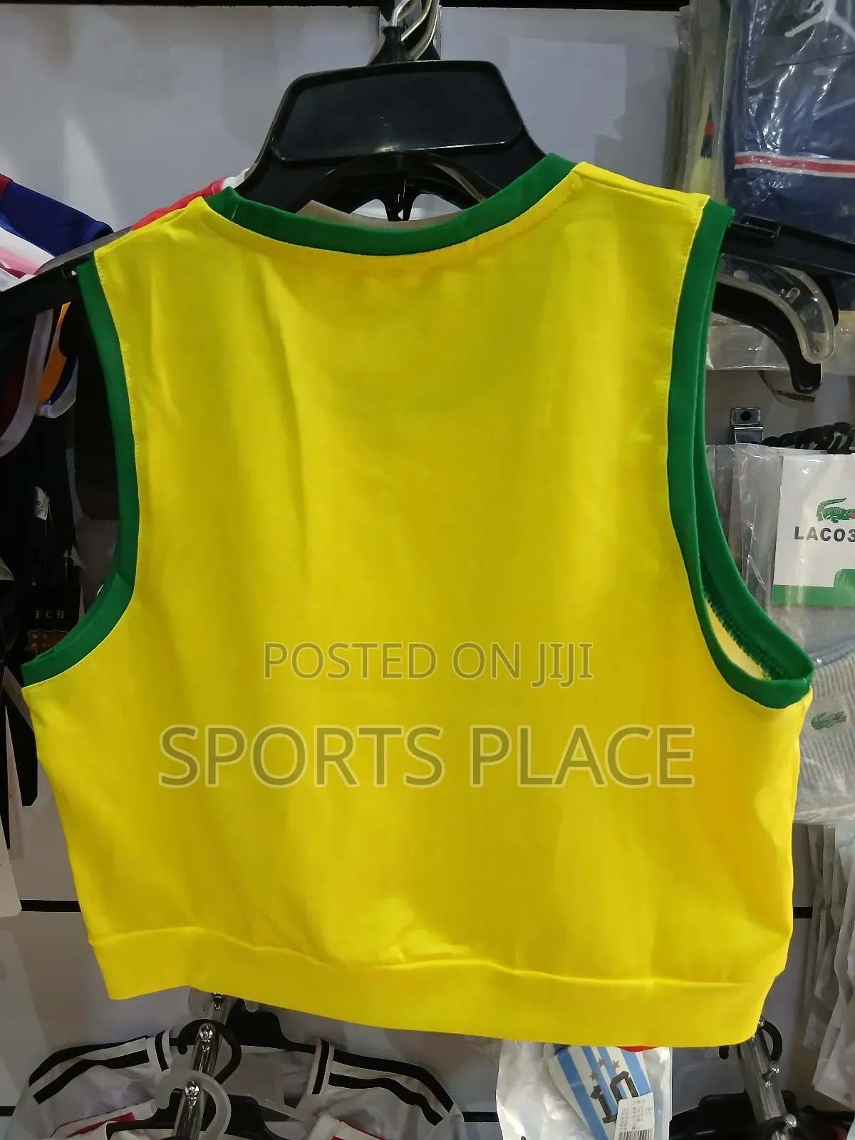 New Brazil Crop Top Jersey